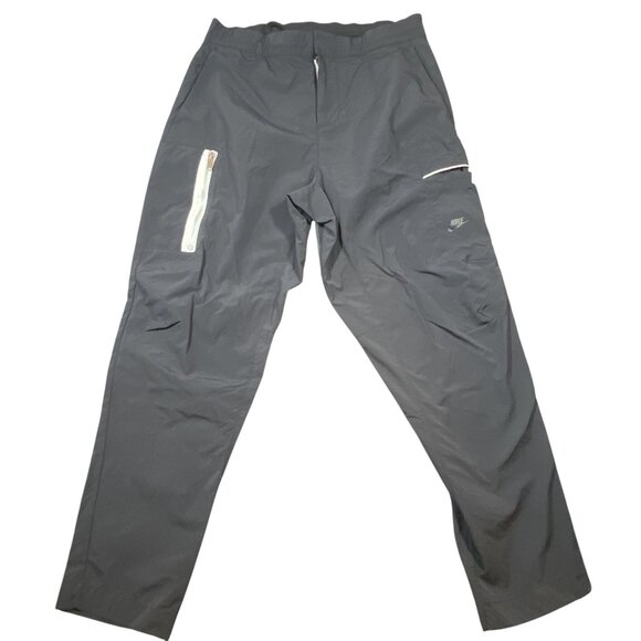 Nike Sportswear Style Essentials Utility Trousers Black Mens Size 30 Medium - Picture 1 of 11